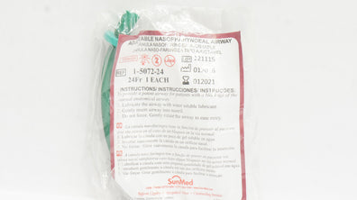 SunMed 1-5072-24 Adjustable Nasopharyngeal Airway 24Fr (x)